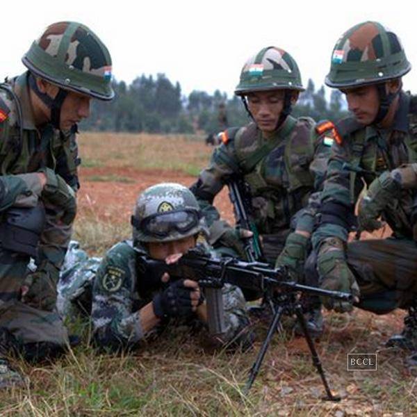 In pics: China-India joint anti-terrorism training