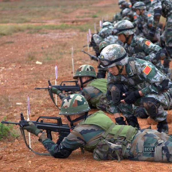 In pics: China-India joint anti-terrorism training