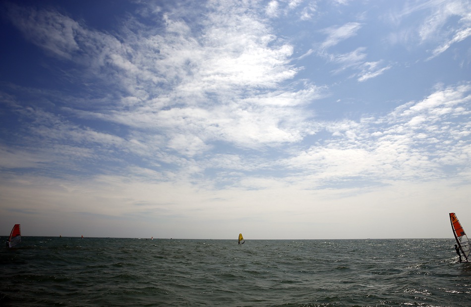 Sailing competition held in SE China