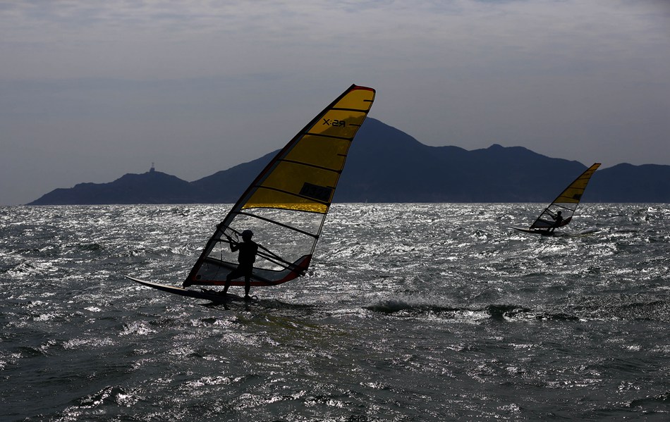 Sailing competition held in SE China