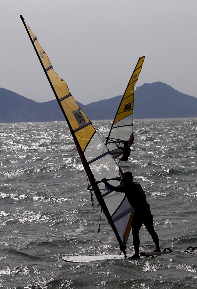 Sailing competition held in SE China