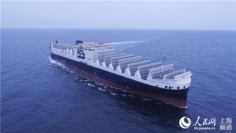 World first G4 RORO containership delivered in Shanghai