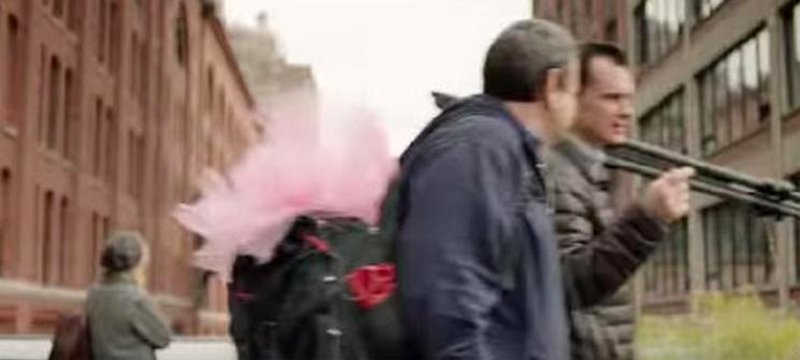 Man wears pink tutu to make things funnier for his wife with cancer