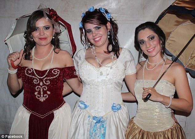 Three Brazilian women register for marriage