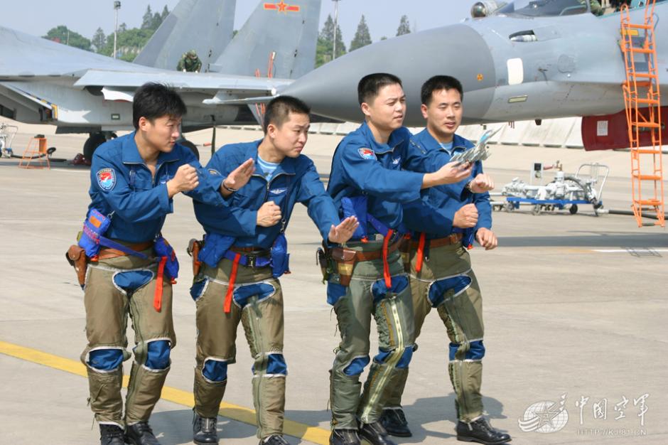 In pics: PLA Air Force in training