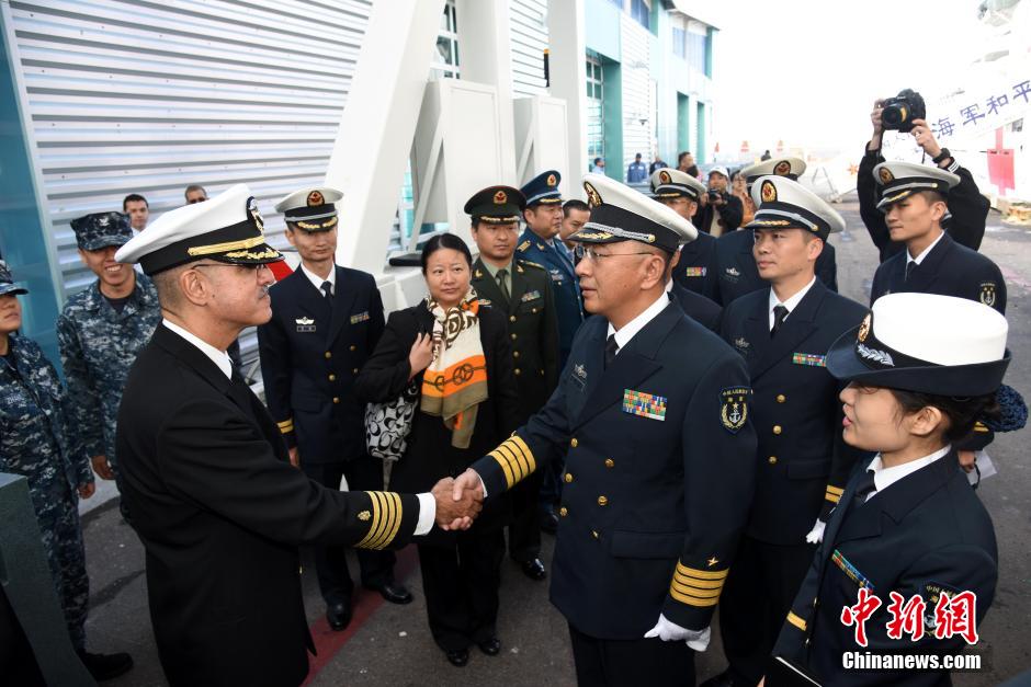 China's naval hospital ship calls at U.S. port