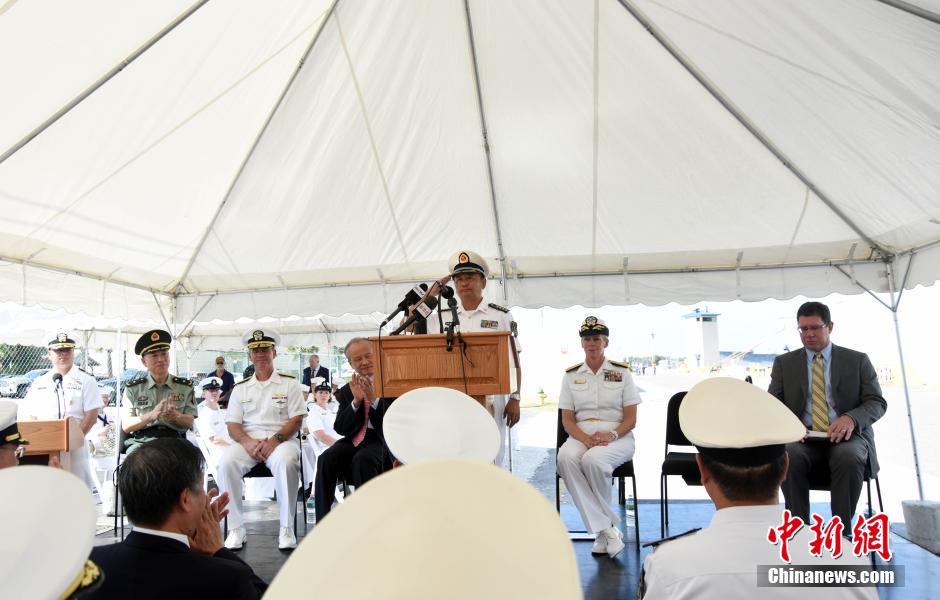 China's naval hospital ship calls at U.S. port