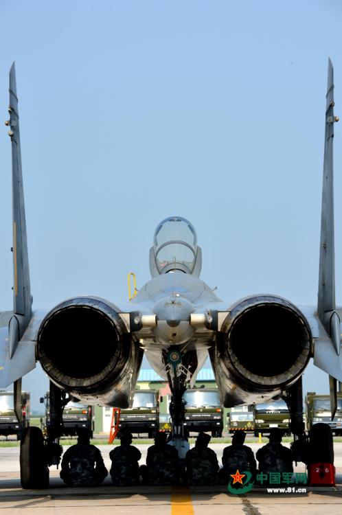 Stunning photos of China's air force