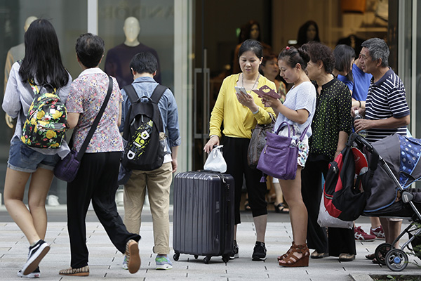 China has highest number of outbound tourists for three consecutive years