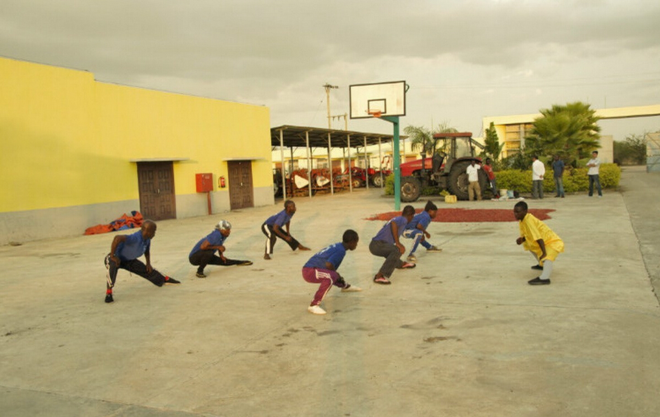 Shaolin kung fu gets popular in rural area in Africa