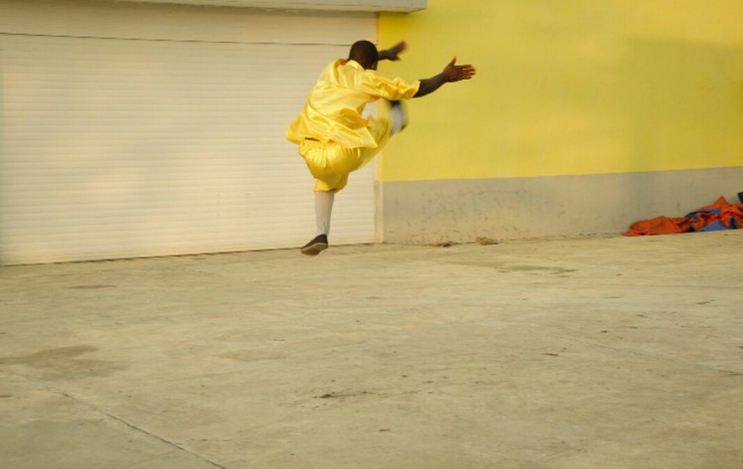 Shaolin kung fu gets popular in rural area in Africa