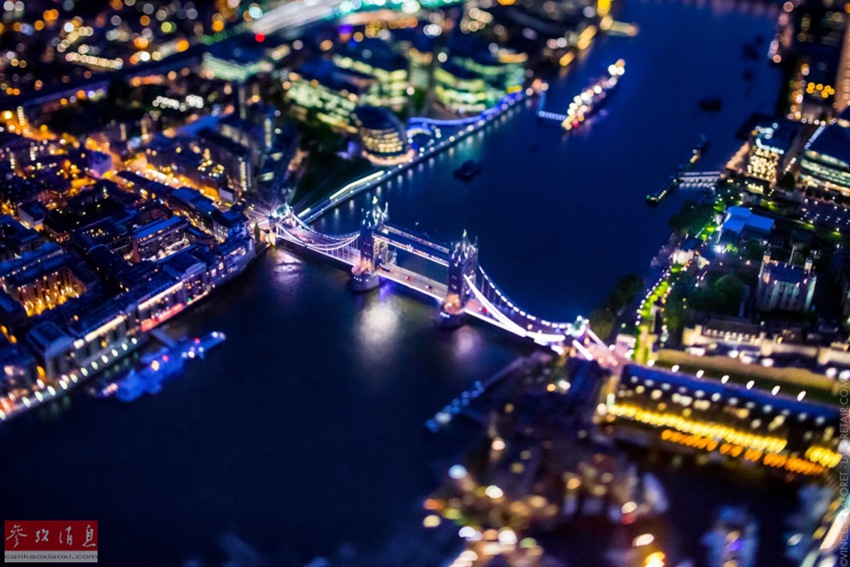 Amazing aerial night view of the world’s most iconic cities