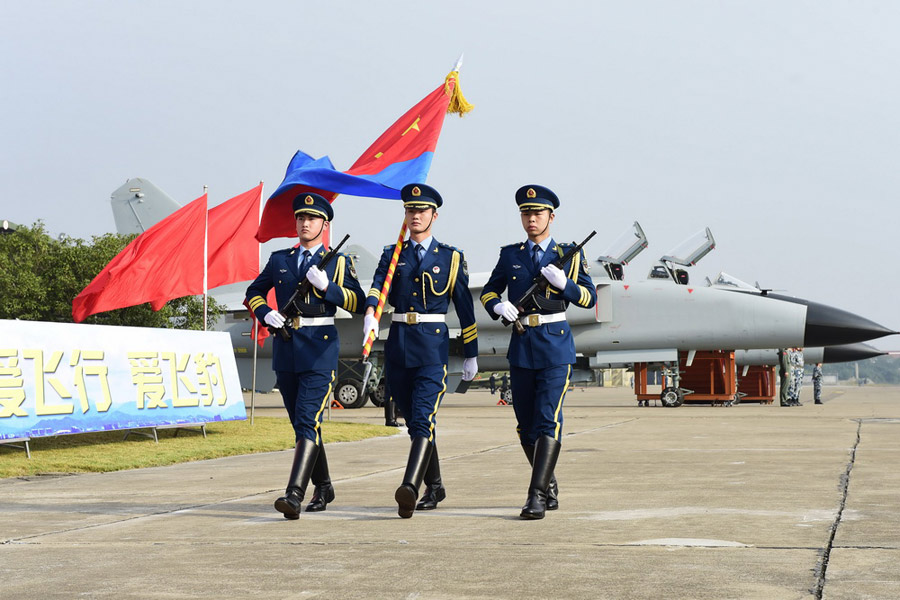 PLA Air Force holds opening day in Hangzhou