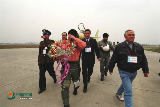 Heroic test pilots of the PLA Air Force