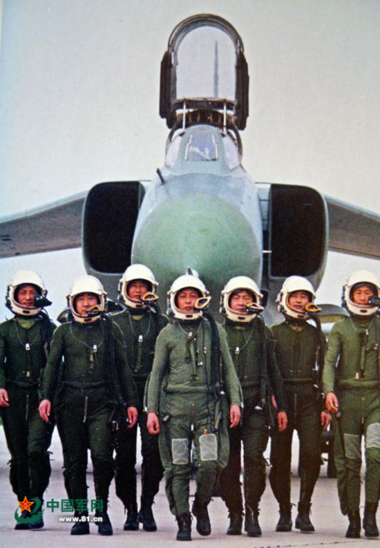 Heroic test pilots of the PLA Air Force