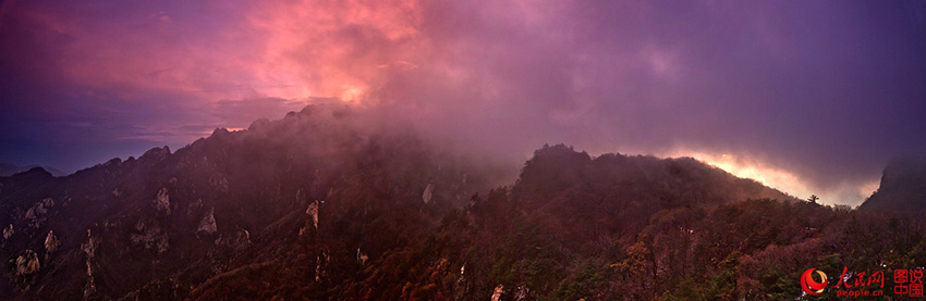 The most beautiful cloudy wonderlands in China