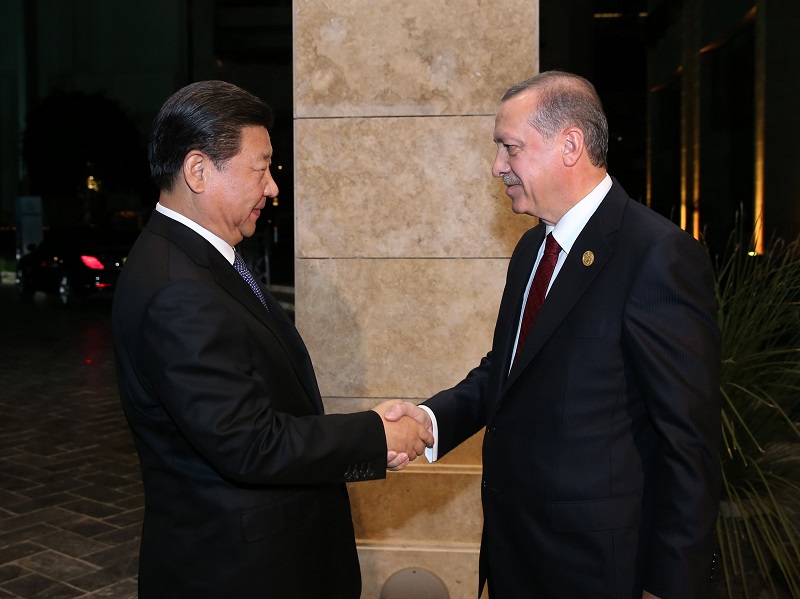 President Xi Jinping Meets Turkish President Ahead of G20 Summit