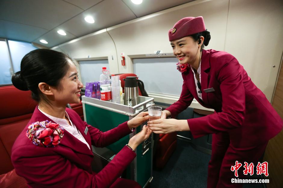 Stewardesses get trained for better service