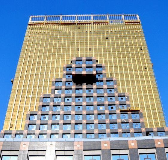 Bizarre buildings in Shenyang, E China