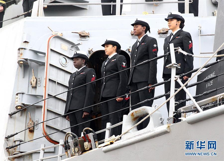 US guided-missile destroyer visits Shanghai