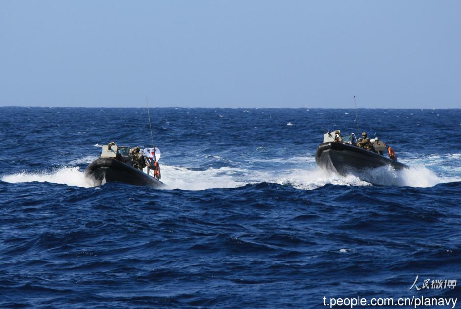 Sino-South Korean joint military drill held in the Gulf of Aden