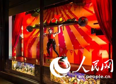 Harrods launches 2015 Christmas windows