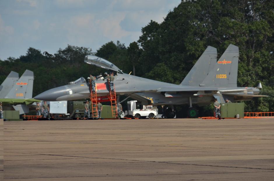 J-11A fighters from China attend joint drill in Thailand