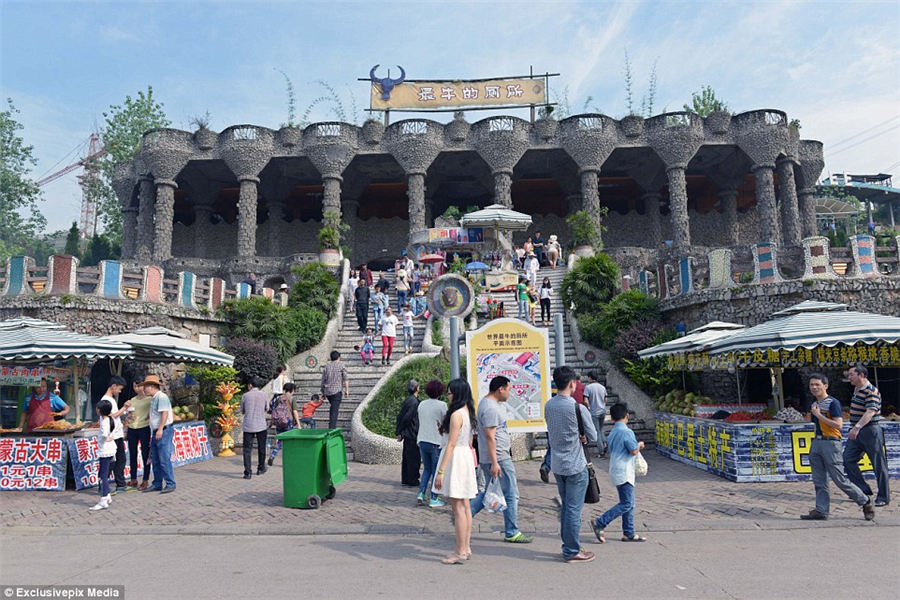 From a UFO to a giant camera: China's wackiest WC's revealed to mark World Toilet Day