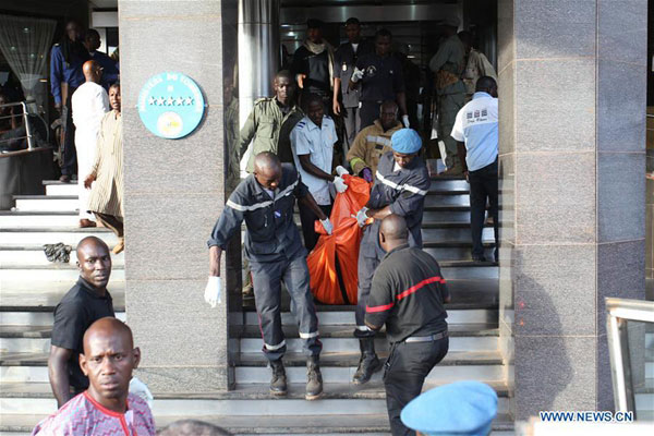 3 Chinese citizens killed in Mali hotel siege, 4 rescued: embassy 