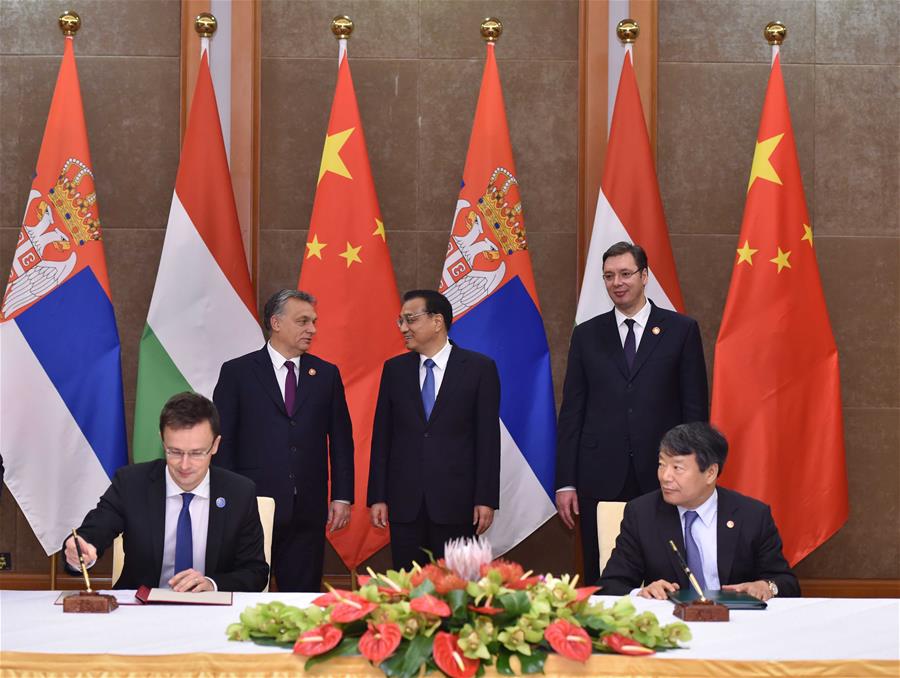 China signs high-speed rail construction deals with Hungary and Serbia