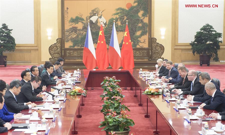 China, Czech pledge closer nuclear power, finance cooperation