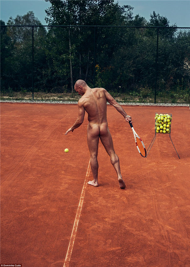 New balls please! Polish sports stars strip off for risqué calendar