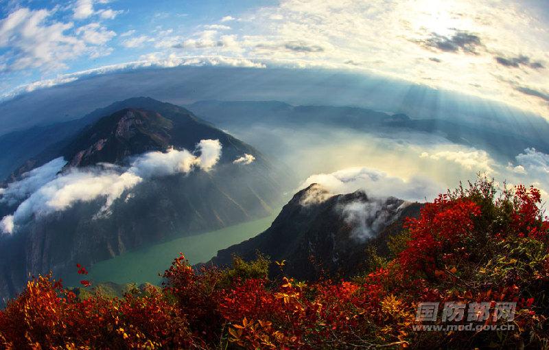 Spectacular aerial photos of the Three Gorges