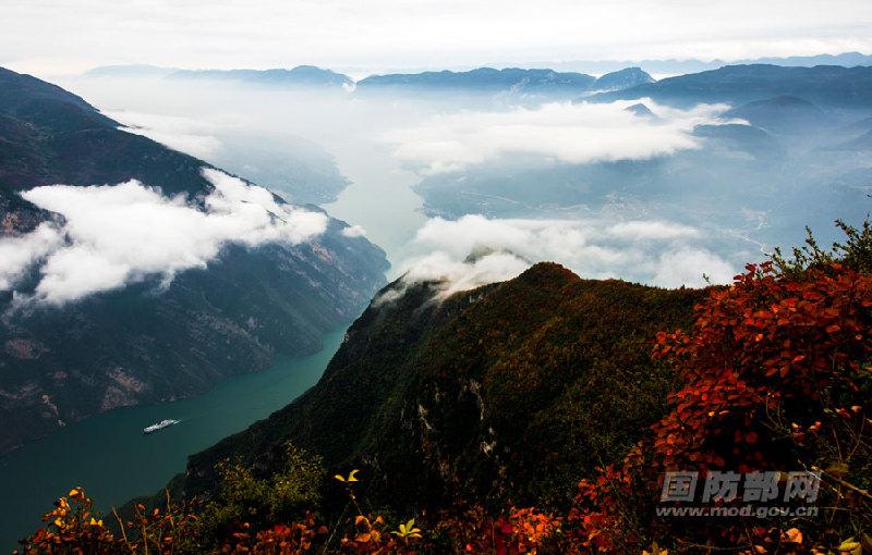 Spectacular aerial photos of the Three Gorges