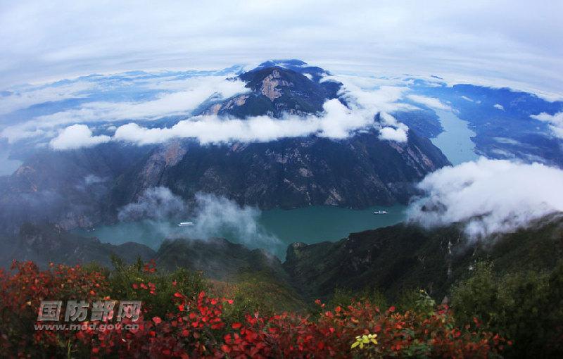 Spectacular aerial photos of the Three Gorges