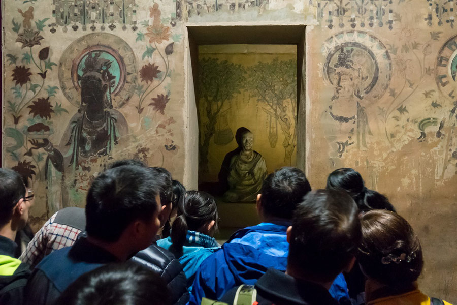 Dunhuang art exhibition held in Shanghai