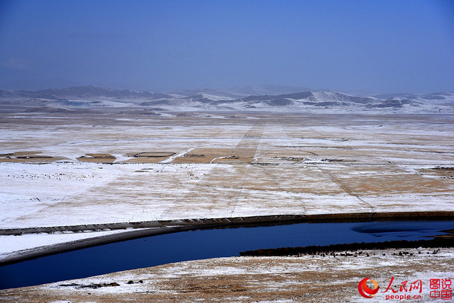 Magnificent view of the First Bend of the Yellow River