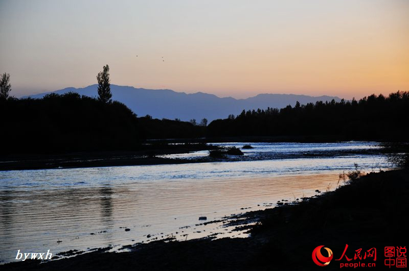 Splendid scenery of Heihe Wetland