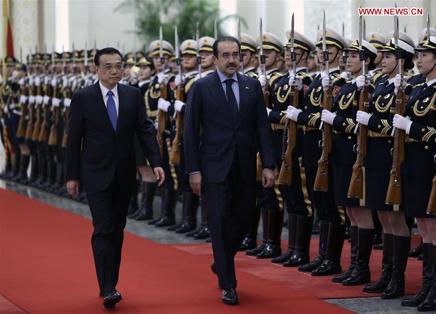 Premier Li holds talks with Kazakhstan's PM in Beijing