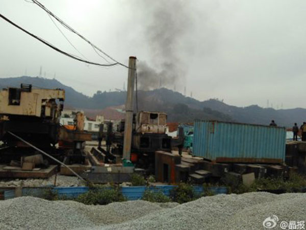 Landslide crushes buildings in Shenzhen