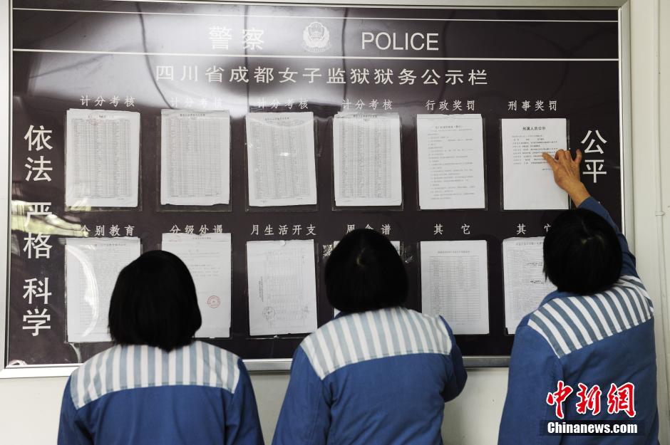 A visit to the women's prison in Chengdu