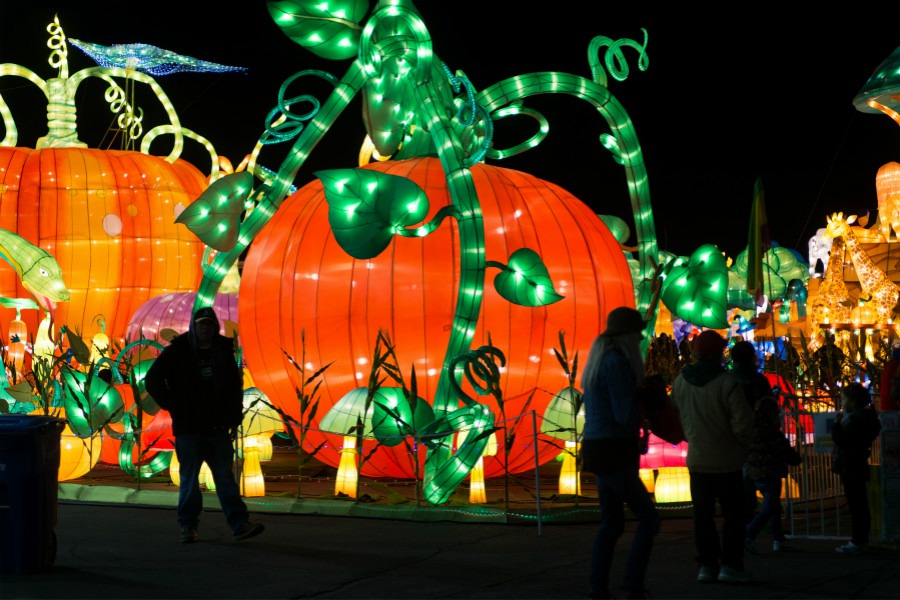 Lights carnival lightens holidays in California