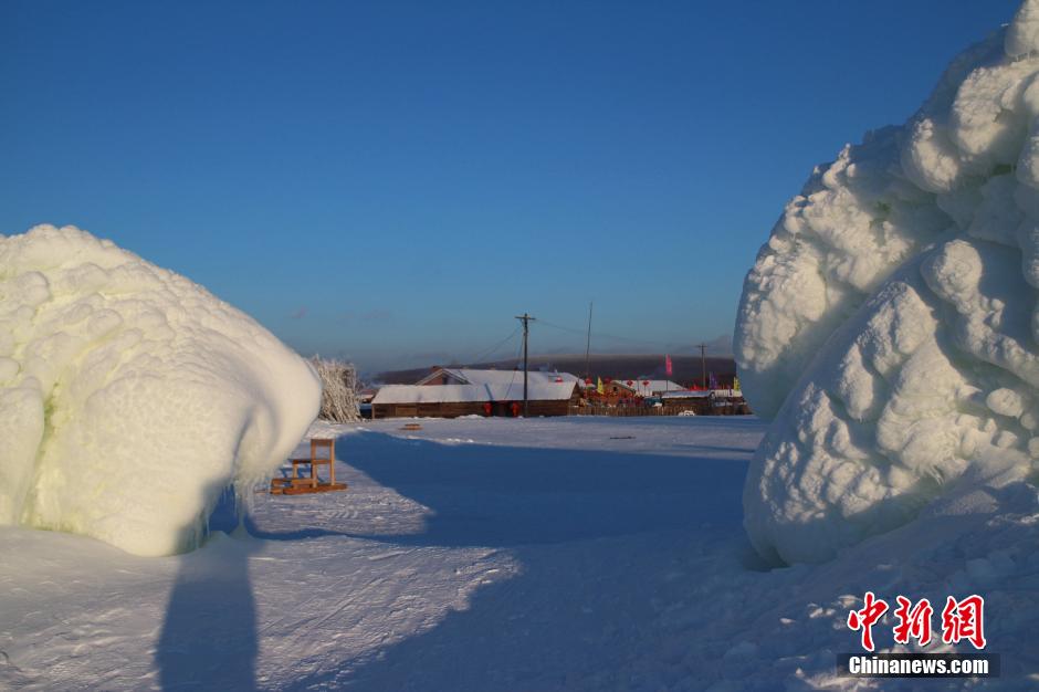 Snow fairyland in NE China