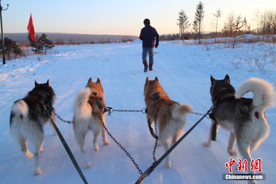 Snow fairyland in NE China