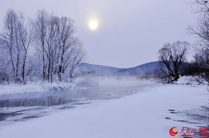 Beautiful rime sceneries across China