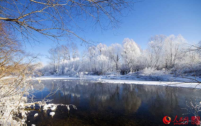 Beautiful rime sceneries across China