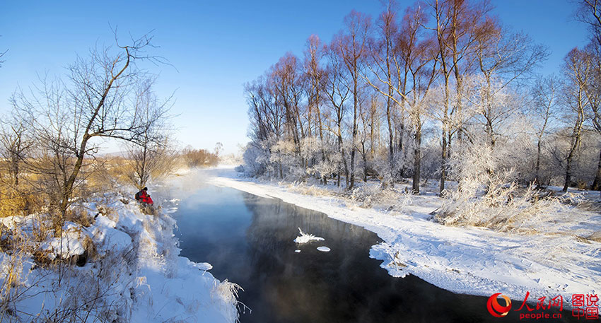 Beautiful rime sceneries across China