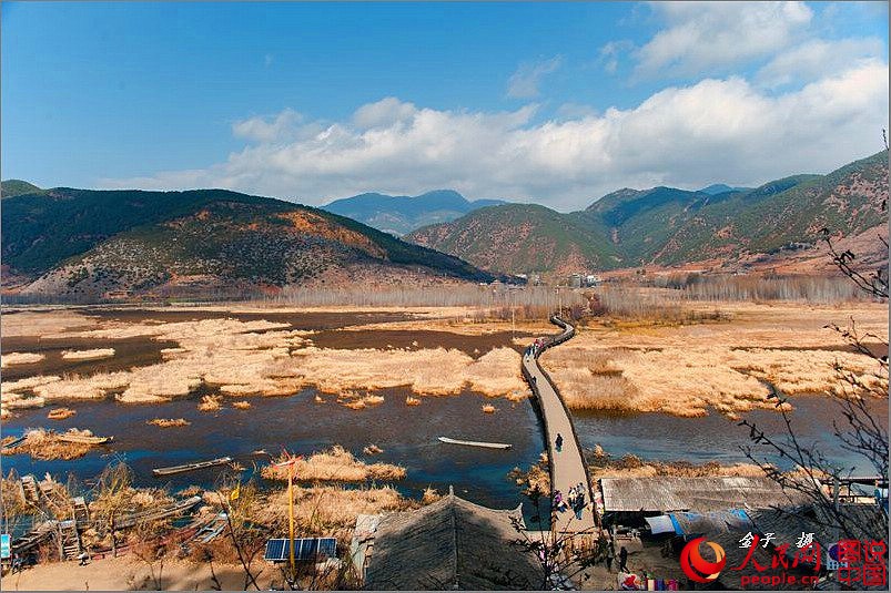 Lugu Lake -- a pearl on plateau