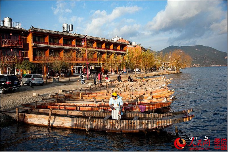 Lugu Lake -- a pearl on plateau