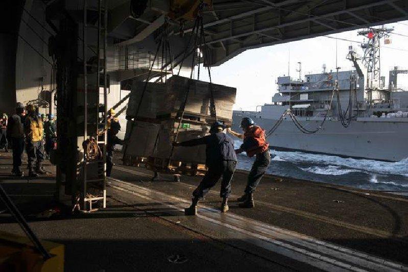 Revealing multi roles of the hangar of aircraft carriers 